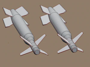 f117 stealth 3D Model