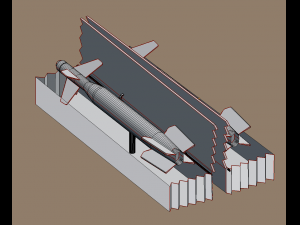 f117 stealth Modelo 3D