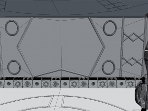 starship command center Model 3D