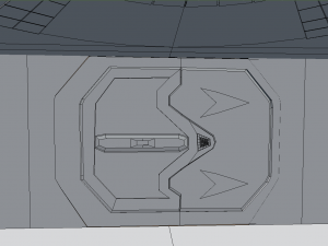 starship command center Model 3D