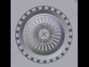 starship command center Model 3D