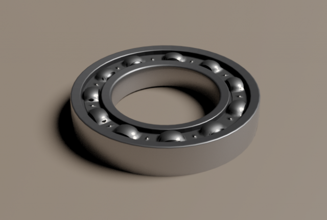 ball bearing 3D Model .c4d .max .obj .3ds .fbx .stl .blend 
