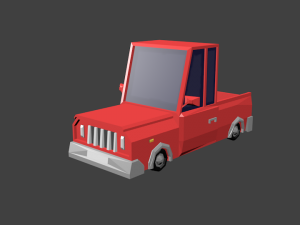 low-polycarpack 3D Model