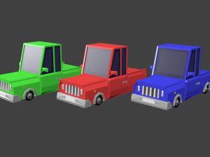 low-polycarpack 3D Model
