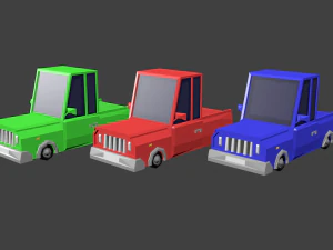 low-polycarpack 3D Model
