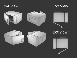 kitchen items 3D 模型