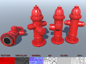 fire hydrant 3D Model