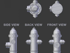 fire hydrant 3D Model