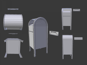 mailbox 3D Модель