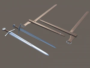 medieval sword 3D Model