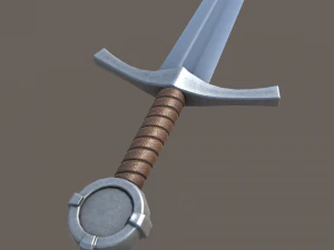 medieval sword 3D Model