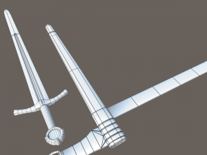 medieval sword Modelo 3D