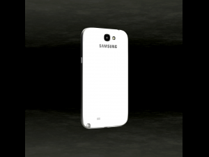 samsung galaxy note 2 3D 模型