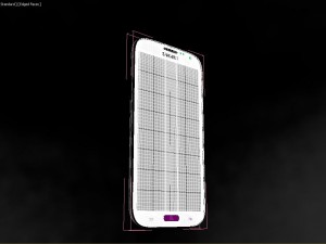 samsung galaxy note 2 3D 模型