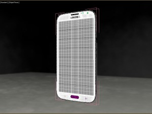 samsung galaxy note 2 3D 模型