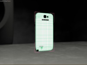 samsung galaxy note 2 3D 模型
