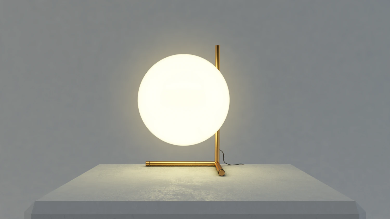 flos ic light 3D Model .c4d .max .obj .3ds .fbx .stl .blend 