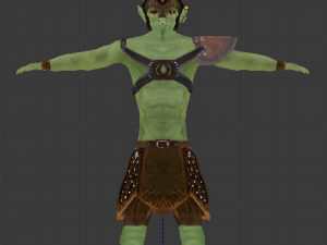 goblin low-poly 3D Модель
