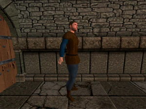 boer laag poly 3D Model