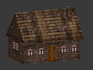 house low-poly 3D Model