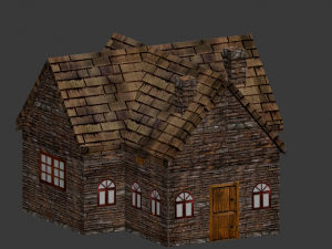house low-poly 3D Model