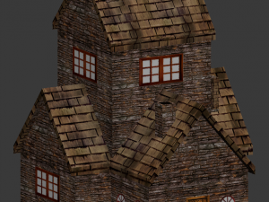 house low-poly 3D Model