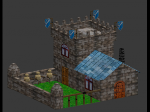 training room 3D Model