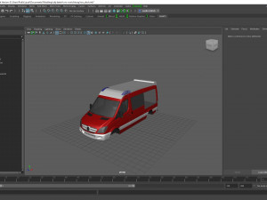 sprinter vrw mit gertefcher vorrichtung uv map Modèle 3D