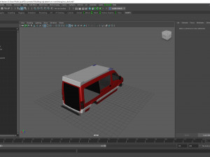 sprinter vrw mit gertefcher vorrichtung uv map Modèle 3D