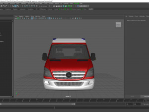 sprinter vrw mit gertefcher vorrichtung uv map Modèle 3D
