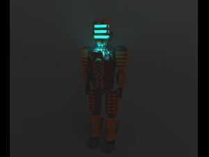 아이작 클라크 데드 스페이스 복셀 모델 3D 모델