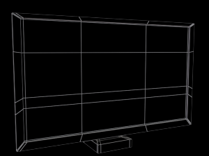 pc monitor low poly 3D Model