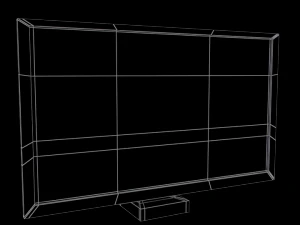 pc monitor low poly 3D Model