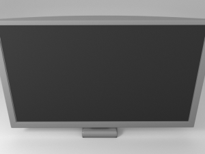 pc monitor low poly 3D Model