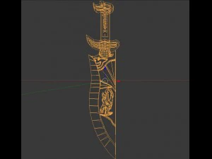 dagger drag-1 3D Print Model