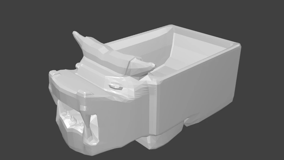 flowerpot bonsai 3D Print Model .c4d .max .obj .3ds .fbx .stl .blend 