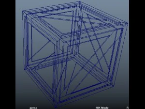 simple 3d textured crate 3D Model