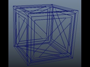 simple 3d textured crate 3D 模型