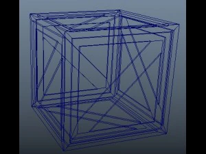 simple 3d textured crate 3D Model