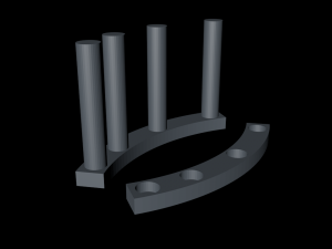 clamp for bag for 3d printer- 3d 3D Model