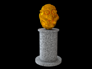 very strange face 3D Model