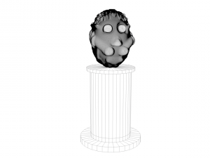 very strange face 3D Model
