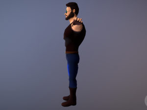 character model jony 3D 模型