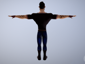 character model jony 3D 模型