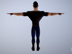 character model jony 3D Model