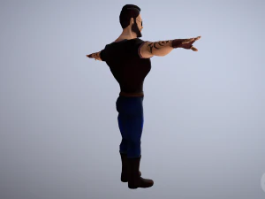 character model jony 3D Model