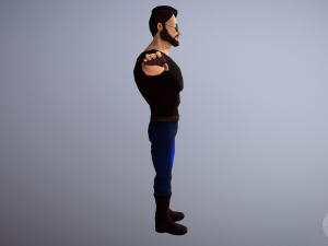 character model jony 3D 模型
