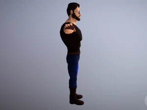 character model jony 3D Model