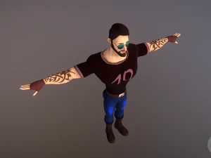 character model jony 3D Model