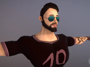 character model jony 3D Model